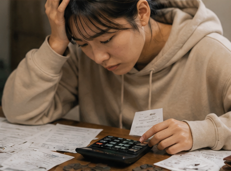 【55】借金まみれで生活できない！困った時の対処法